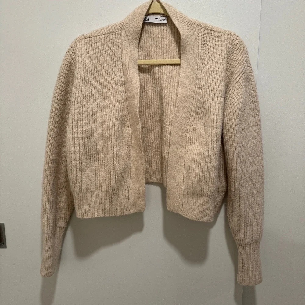 Zara Crop Sweater - Picture 1 of 3
